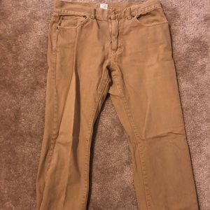 32X34 khaki JCrew pant
